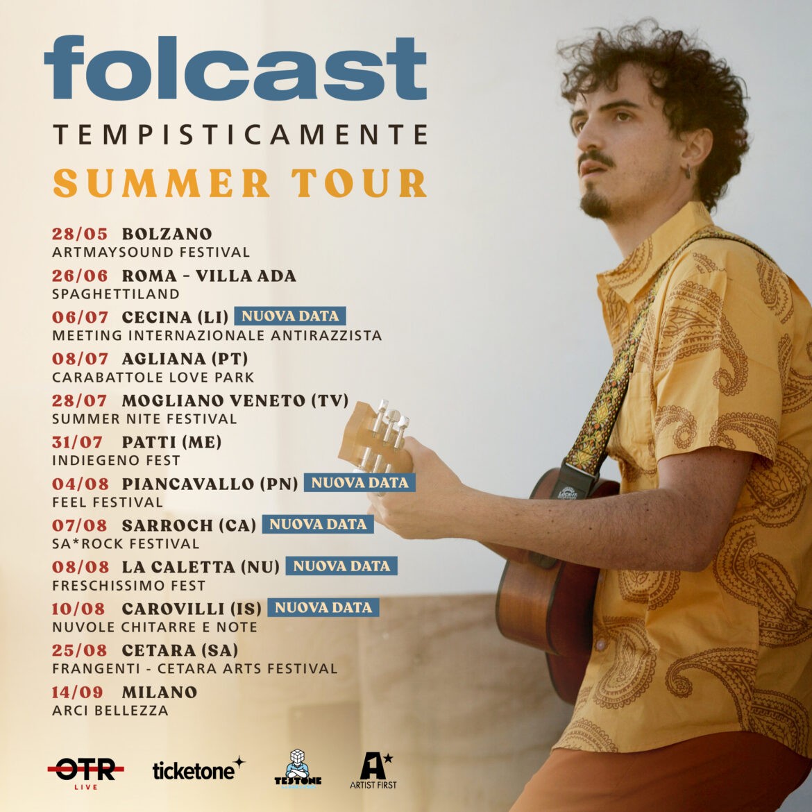 TEMPISTICAMENTE SUMMER TOUR
