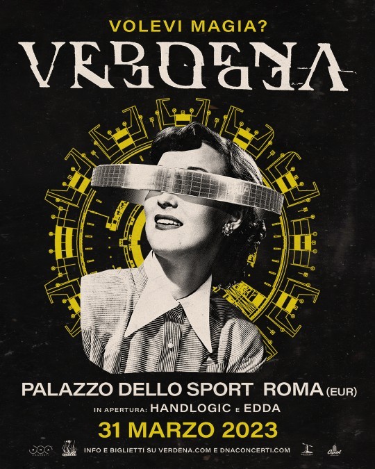 Verdena Palazzo dello Sport Locandina