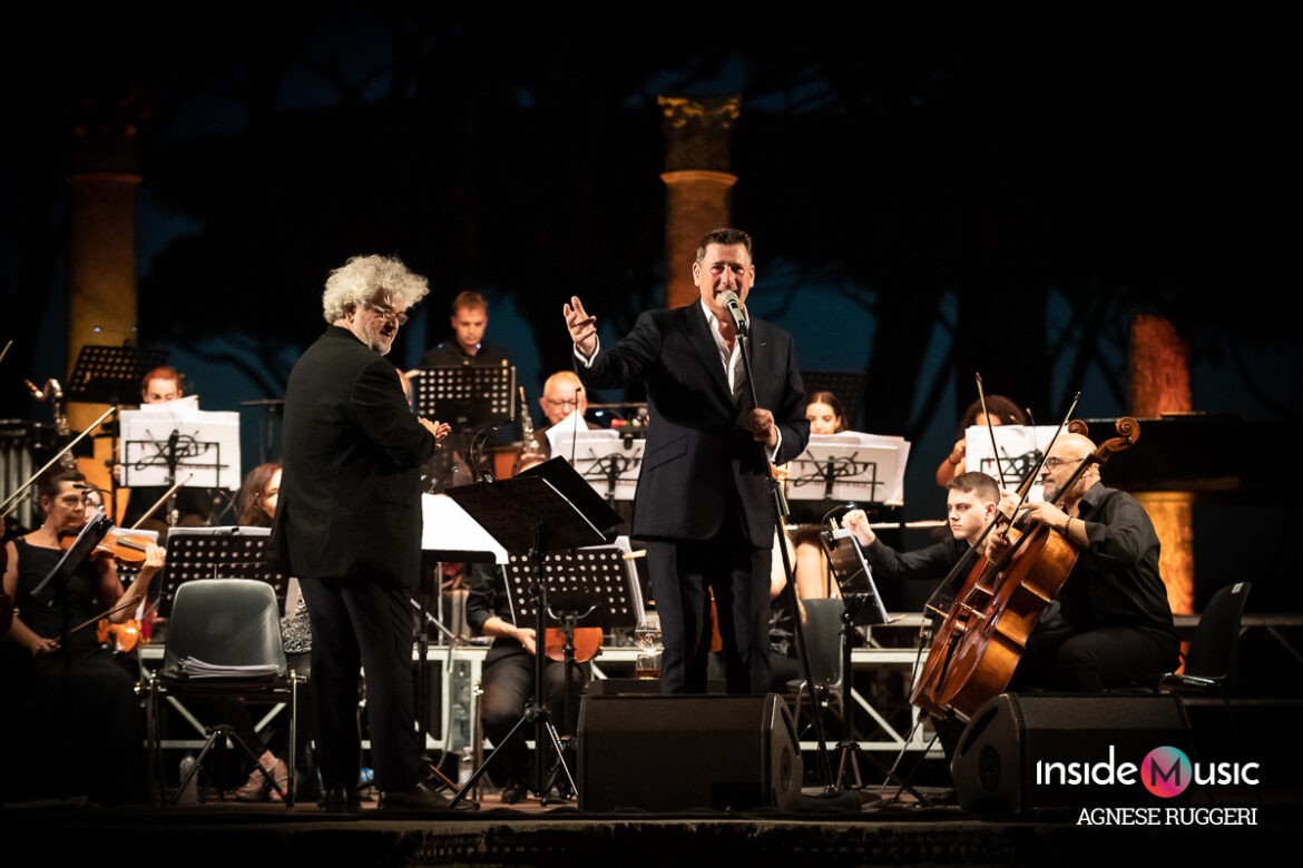 Tony Hadley Teatro Romano Ostia Antica Agnese Ruggeri copertina