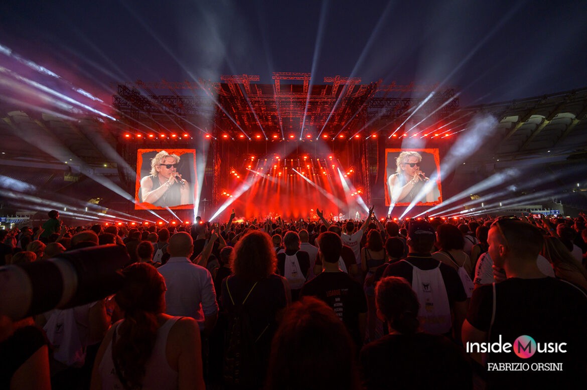 Ligabue Stadio Olimpico Roma phfabrizioorsini copertina