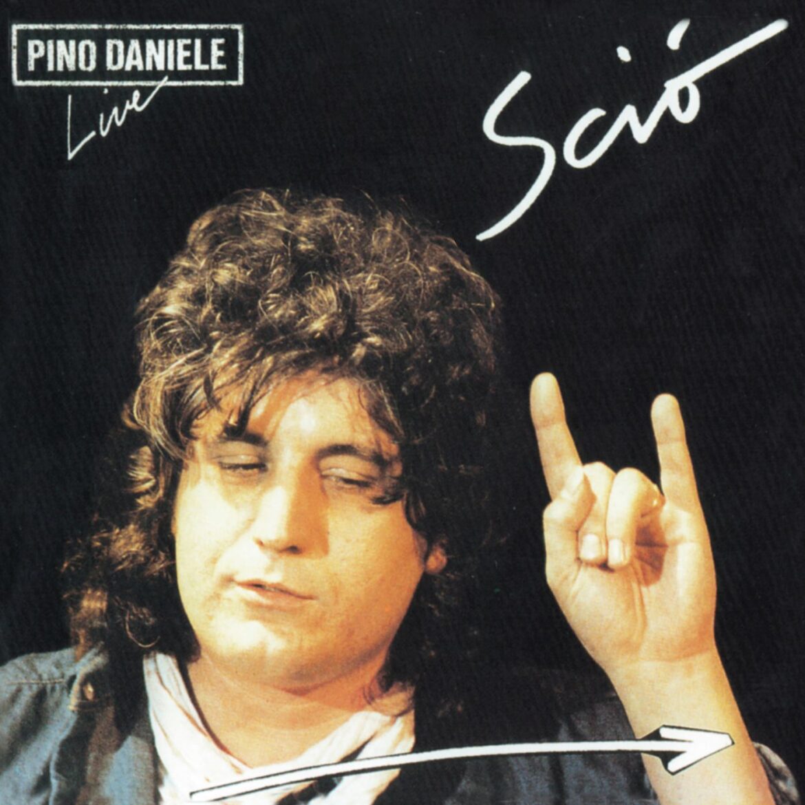 Pino Daniele Scio Live Rem. 2017 ORIGINAL Cover 2LP b