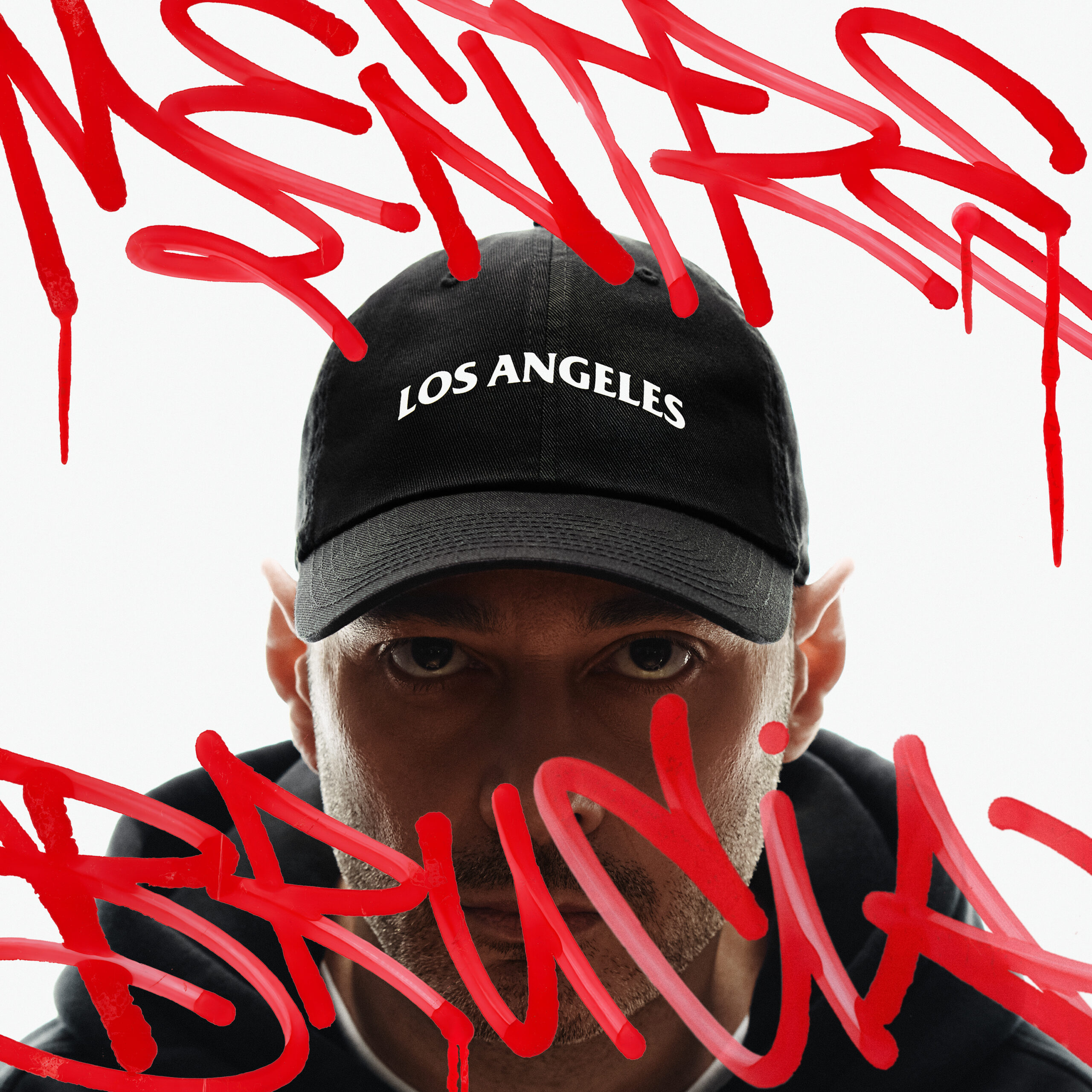 Fabri Fibra cover album Mentre Los Angeles Brucia
