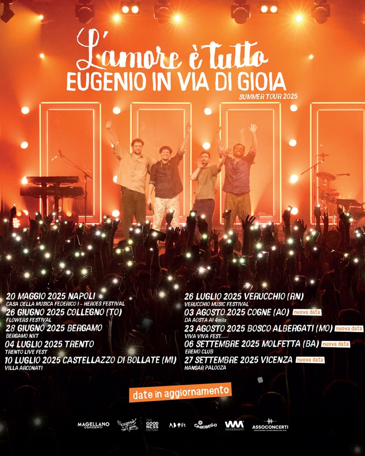 L'amore è tutto – Summer Tour 2025