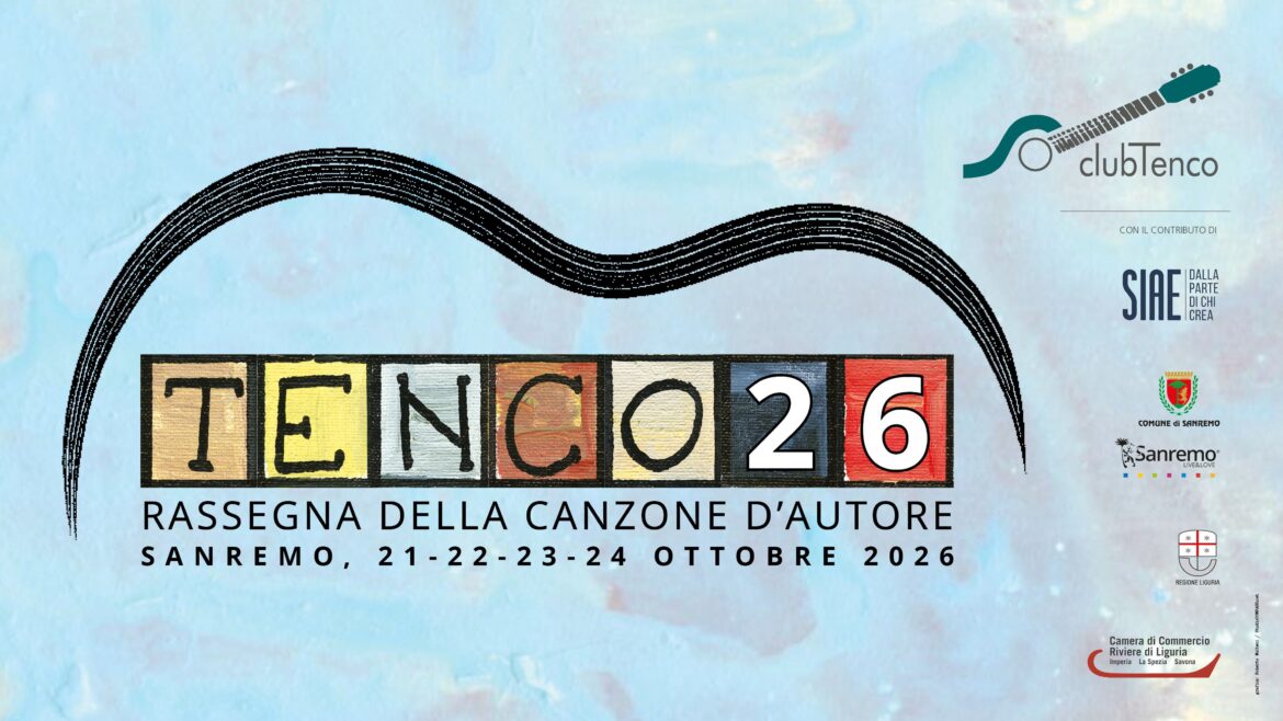logo grafico Premio Tenco 2026